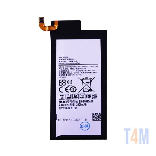 Bateria EB-BG925ABE para Samsung Galaxy S6 Edge/G925 2600mAh